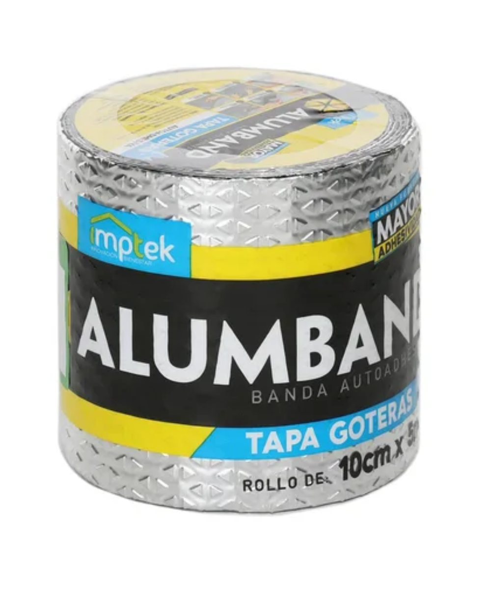 Cinta Asfaltica Tapagotera Eternit 10cm*5m Alumban Adhesiva