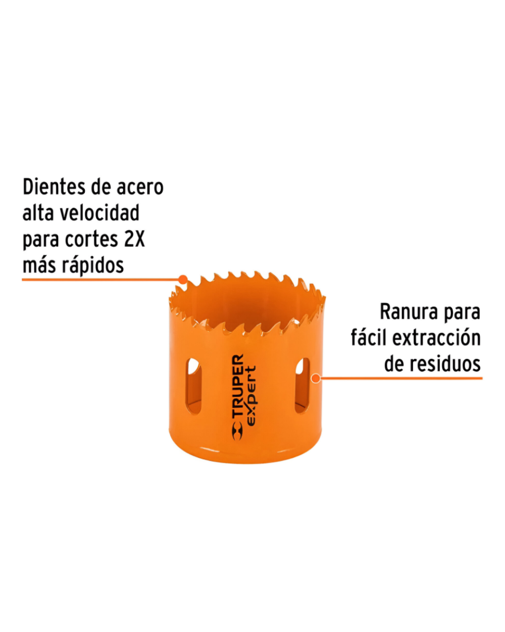 Sierra Copa Bimetalica 2 1/8 Truper