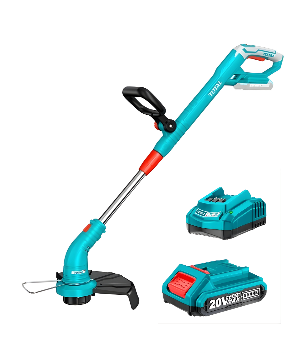 Guadañadora Inalámbrica 20V 300mm Total + Batería + Cargador TGTLI20018