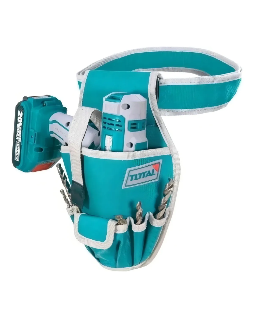 Funda Porta Taladro Inalámbrico Total Color Turquesa