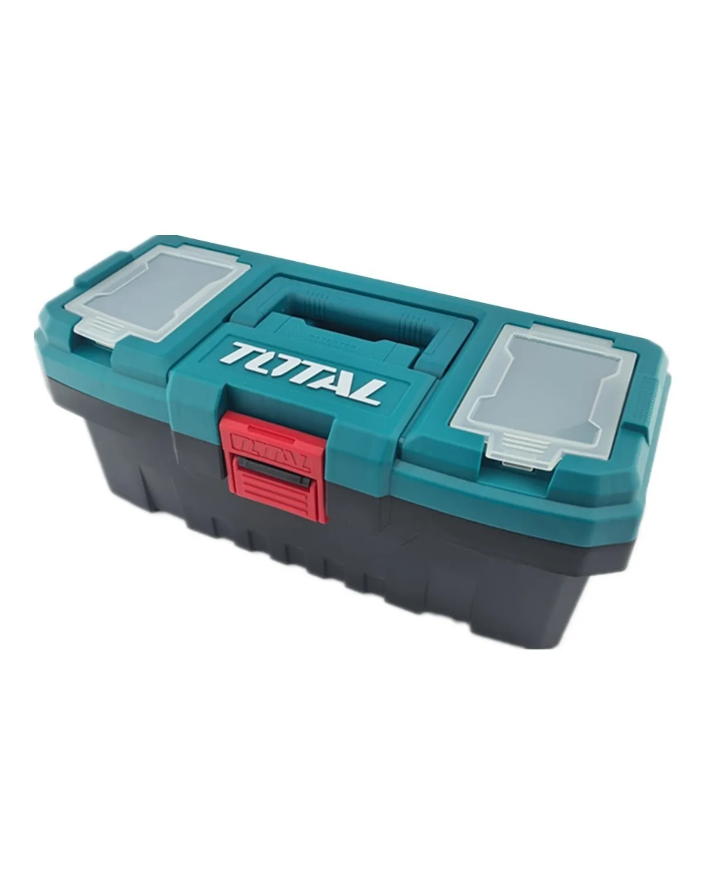 Caja Herramienta 14 Plastica Total (tpbx0141) Color Turquesa