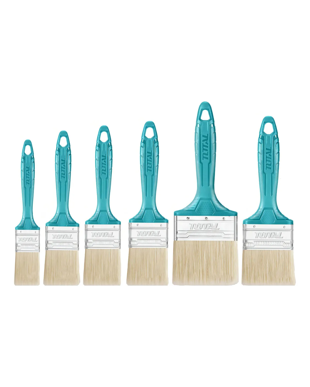 Brochas Mango De Madera Set De 12pcs Total - Varios Tamaños