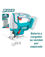 Sierra Caladora Inálambrica Litio-ion Total No incluye Bateria ni Cargador