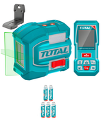 Kit Nivel Láser Verde 35M + Medidor Láser 70M TOTAL