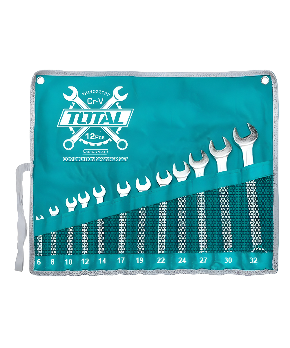 Llaves Mixtas 6-32mm x12 Pzs CRV Total THT1023121