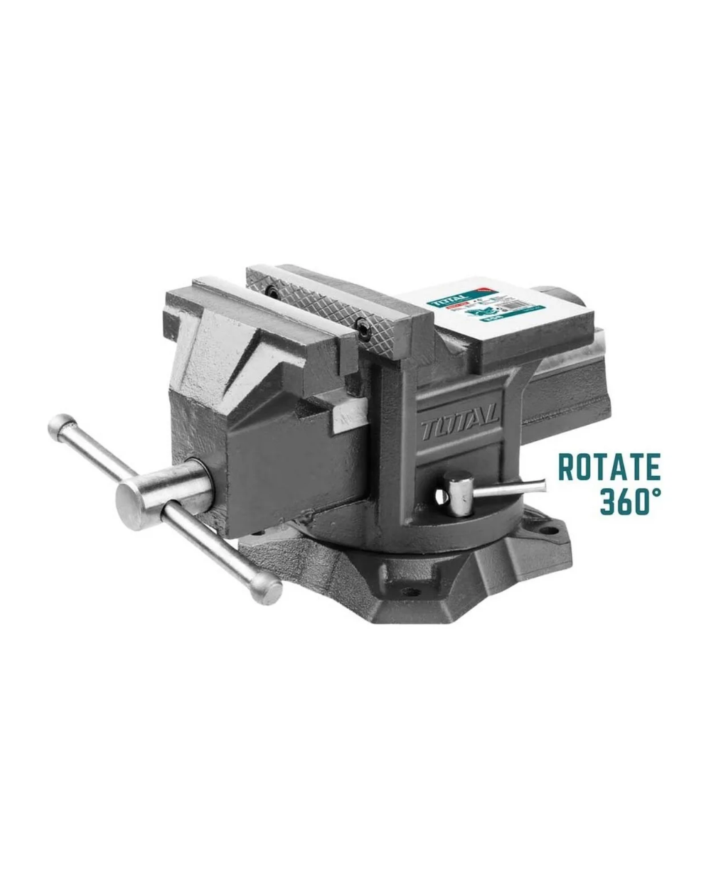 Prensa De Banco 8 Total Con Base Giratoria Capacidad De Sujecion