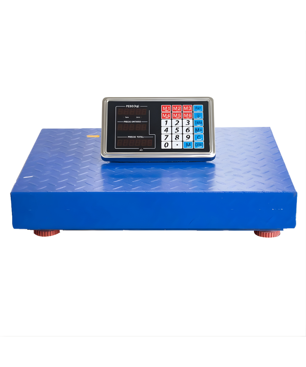Báscula Digital Bluetooth 300Kg LED Azul