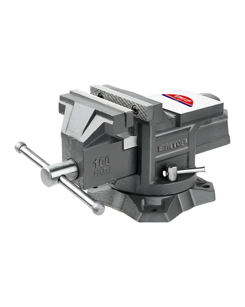 Prensa Banco 4" Giratoria EMTOP EBVE0401
