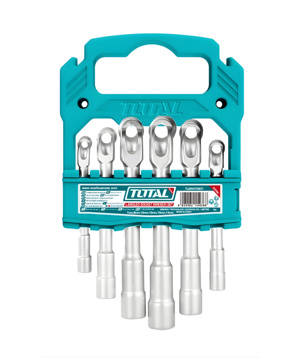 Llave Copa en L x6 Pzs Total TLASWT0601