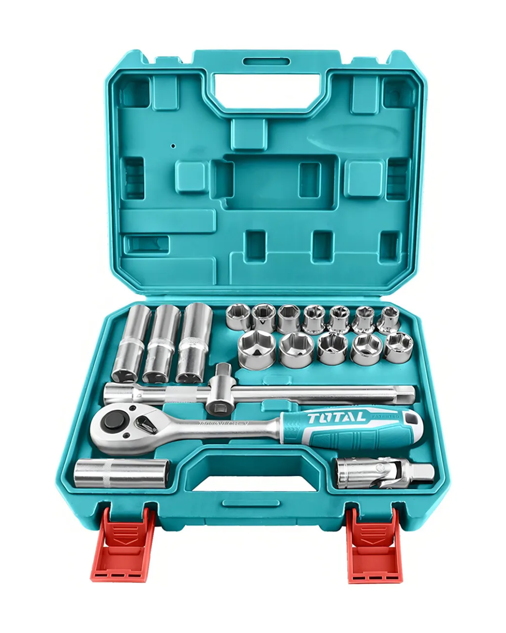 Rache con Copas 1/2" x20 Pzs Total THT121201