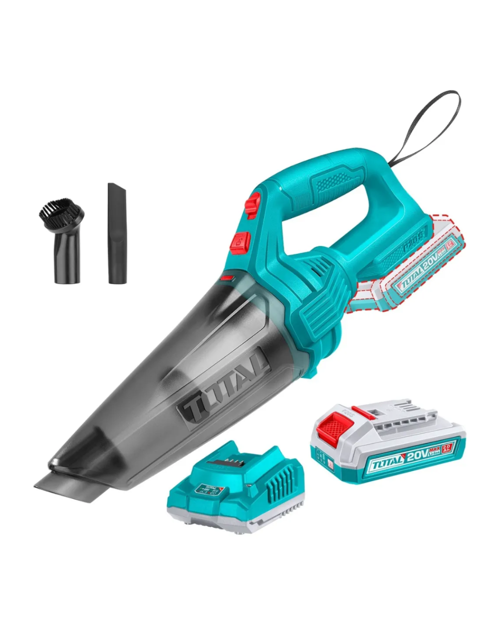 Aspiradora Inalambrica 0.5l Total Incluye Bat/carg Celeste