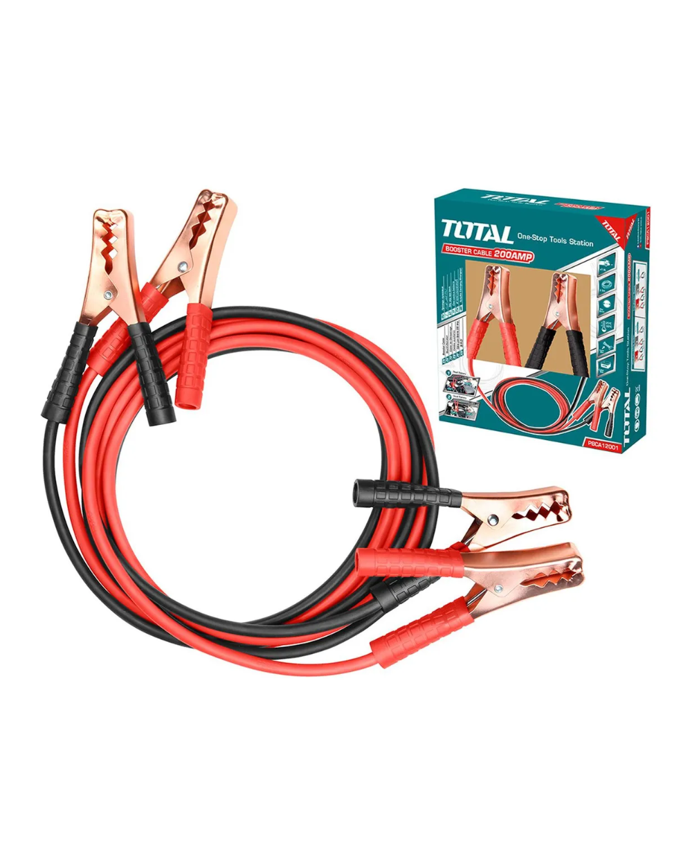 Cable Inicio Batería 200Amp 2.5m Total PBCA12001