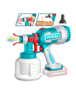 Pistola Pintar Inalambrica + 2 Bat + Maletin 16 Total Turquesa