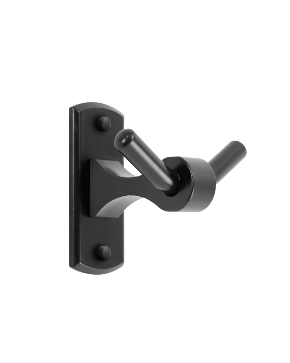 Perchero Doble Aluminio Negro Yw141 Boccherini Negro