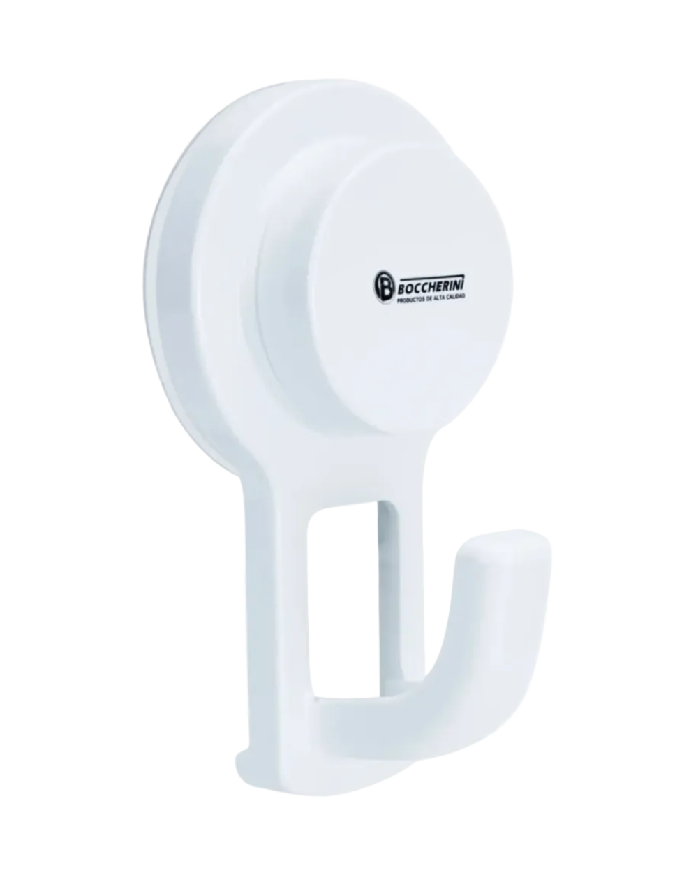 Perchero Ventosa Boccherini Baño Súper Adherente Blanco Soporta 2kg