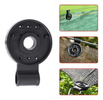 Polisombra Negra 80%, 4m X 20m Largo + 50 Broches Plasticos