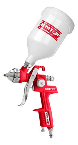 Aerógrafo Gravedad 1.4mm 600cc EMTOP EASG06001