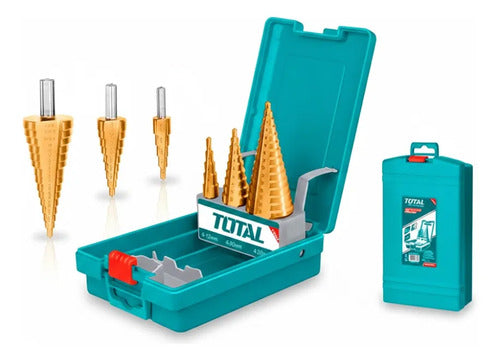 Juego Brocas Escalonadas x3 Total TACSD2031