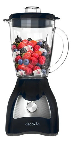 Licuadora 1.5L 2 Velocidades Decakila KUJB045B + 3 Accesorios