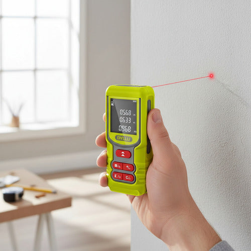 Medidor Laser Profesional De Distancia 0.05 A 60mts Dyllu