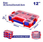 Caja Organizadora 12pulg Super Emtop Rojo