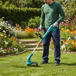 Guadaña Inalámbrica Total 20v + Batería Y Cargador Incluidos Verde Oscuro