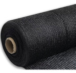 Polisombra Negra 80%, 4m X 20m Largo + 50 Broches Plasticos