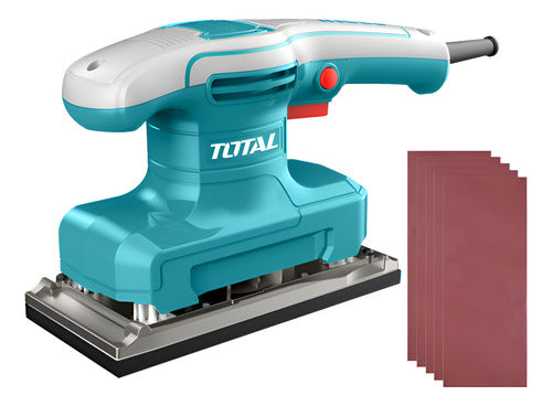 Lijadora Palma 3-1/2"x7" 320W Total + 5 Lijas UTF1301836