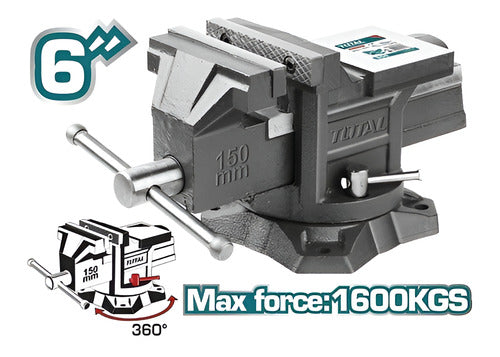 Prensa De Banco 6 Total Con Base Giratoria THT6166