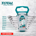 Llaves Combinadas Set De 8pcs Total - 6 A 19mm - Industrial