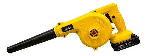 Sopladora Aspiradora Inalámbrica 21V Uduke + 2 Baterías + Cargador HT3389