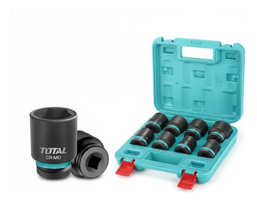 Copas Impacto 3/4" Juego x8 26-35mm Total THKISD34081