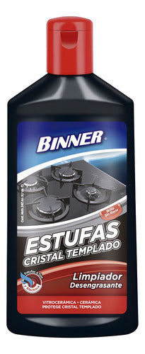 Crema Limpieza Multisuperficies Binner Líquido Cerámica Cristal 240ml