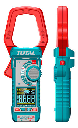 Pinza Voltiamperimétrica 600A 6000 Conteos RMS Total TMT766002