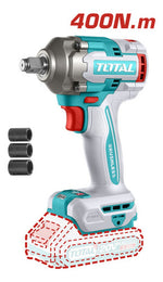 Combo inalambrico 20v Polichadora 7  + Llave Impacto 400nm + Pistola Calor 20v