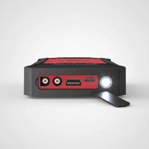 Arrancador Auto Compacto Power Bank + Linterna LED MOV-123