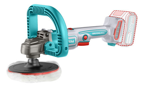 Combo inalambrico 20v Polichadora 7  + Llave Impacto 400nm + Pistola Calor 20v