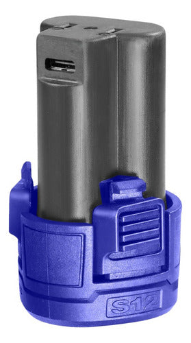 Batería 12V 1.5Ah Litio EMTOP EBPK12153