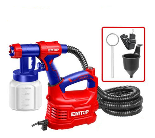 Pistola Pintar 550w 850ml Profesional Emtop