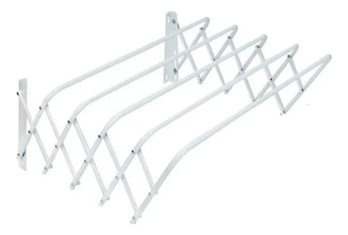 Tendedero Plegable 5 Líneas 80cm Blanco Induma TC315-0006