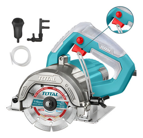 Sierra Circular 4-3/8 110v-1400w Industrial Total - Turquesa - 50 Hz/60 Hz