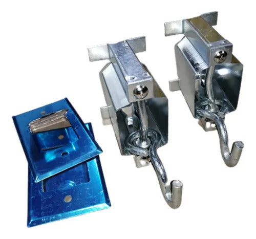 Alcayata Hamaca Acero Inox x1 Par