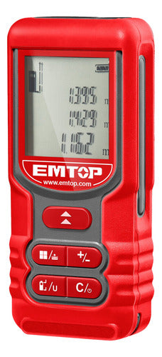 Medidor Distancia Láser 60m EMTOP EMDL1516