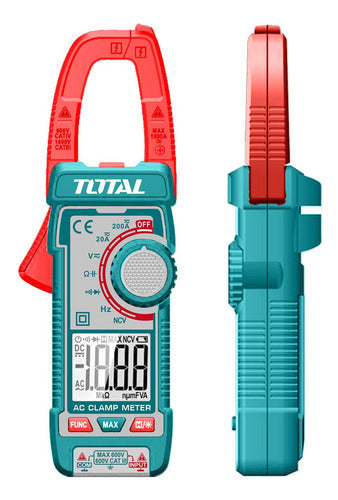 Pinza Amperimétrica Digital 400A RMS Total TMT762002