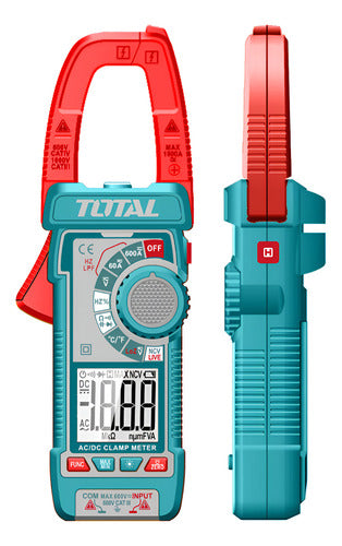 Pinza Voltiamperimétrica 1200A 6000 Conteos RMS Total TMT7610002
