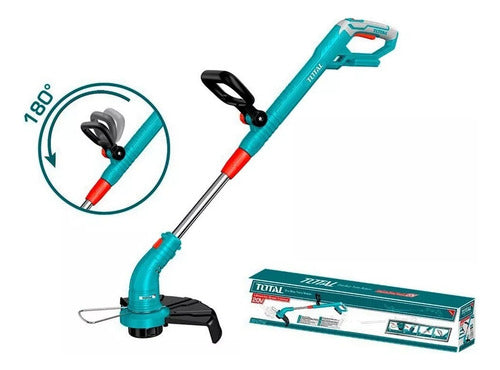 Guadaña Inalámbrica Total 20v + Batería Y Cargador Incluidos Verde Oscuro
